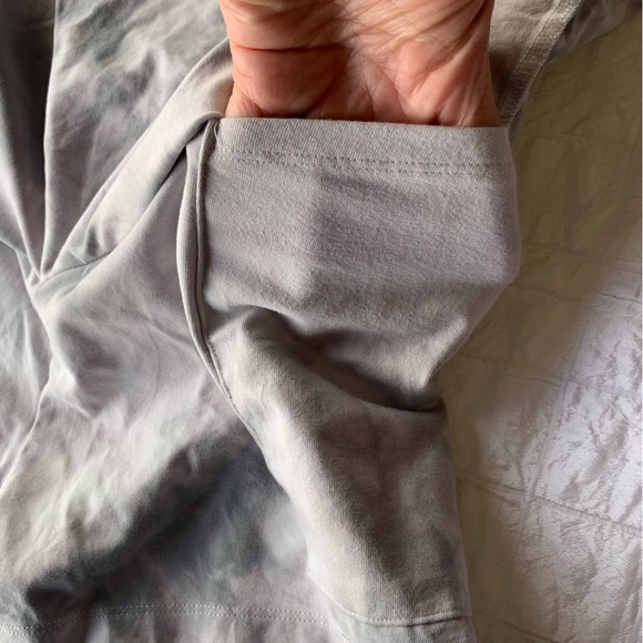 NWT Victoria's Secret PINK Active White and Gray Small Cotton High Waist V Skort - Picture 5 of 14